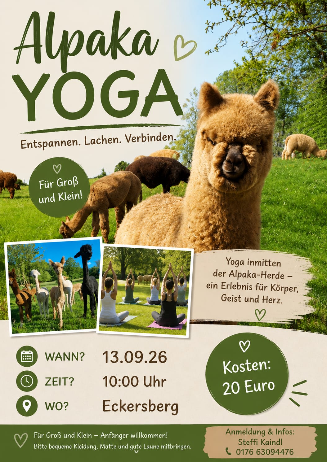 Alpaka Yoga Flyer