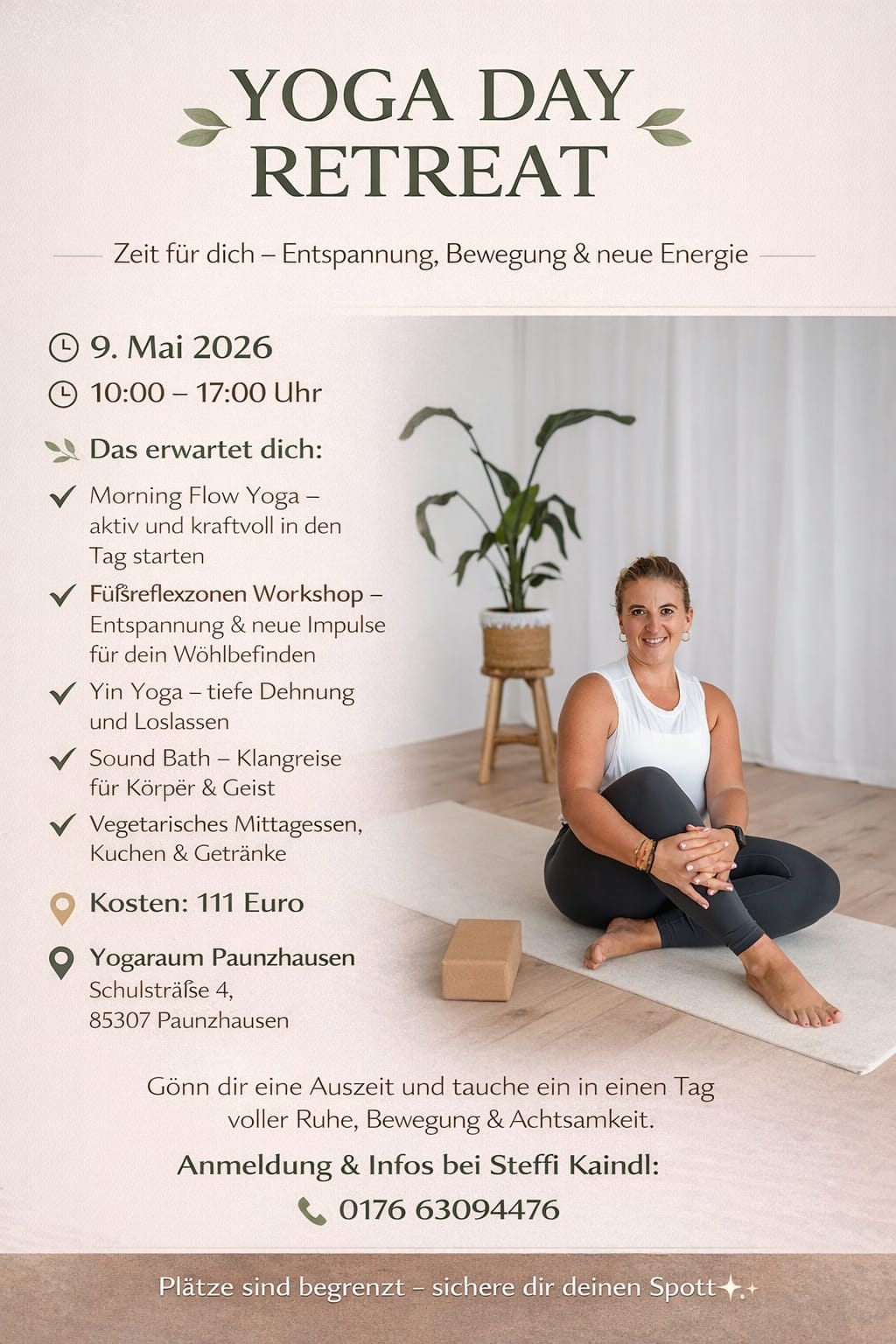 Yoga Day Retreat Flyer